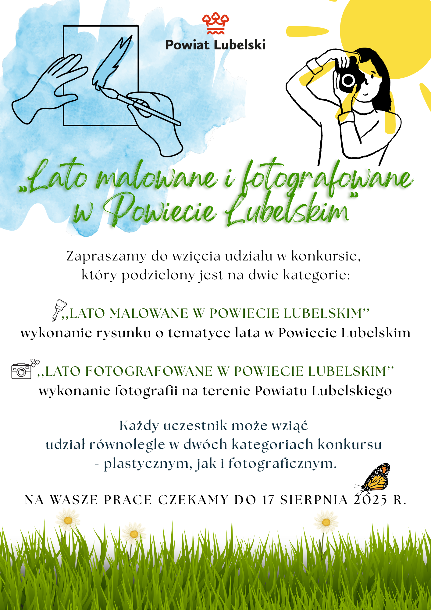 Zdjęcie artykułu Konkurs ,,Lato malowane i fotografowane w Powiecie Lubelskim''
