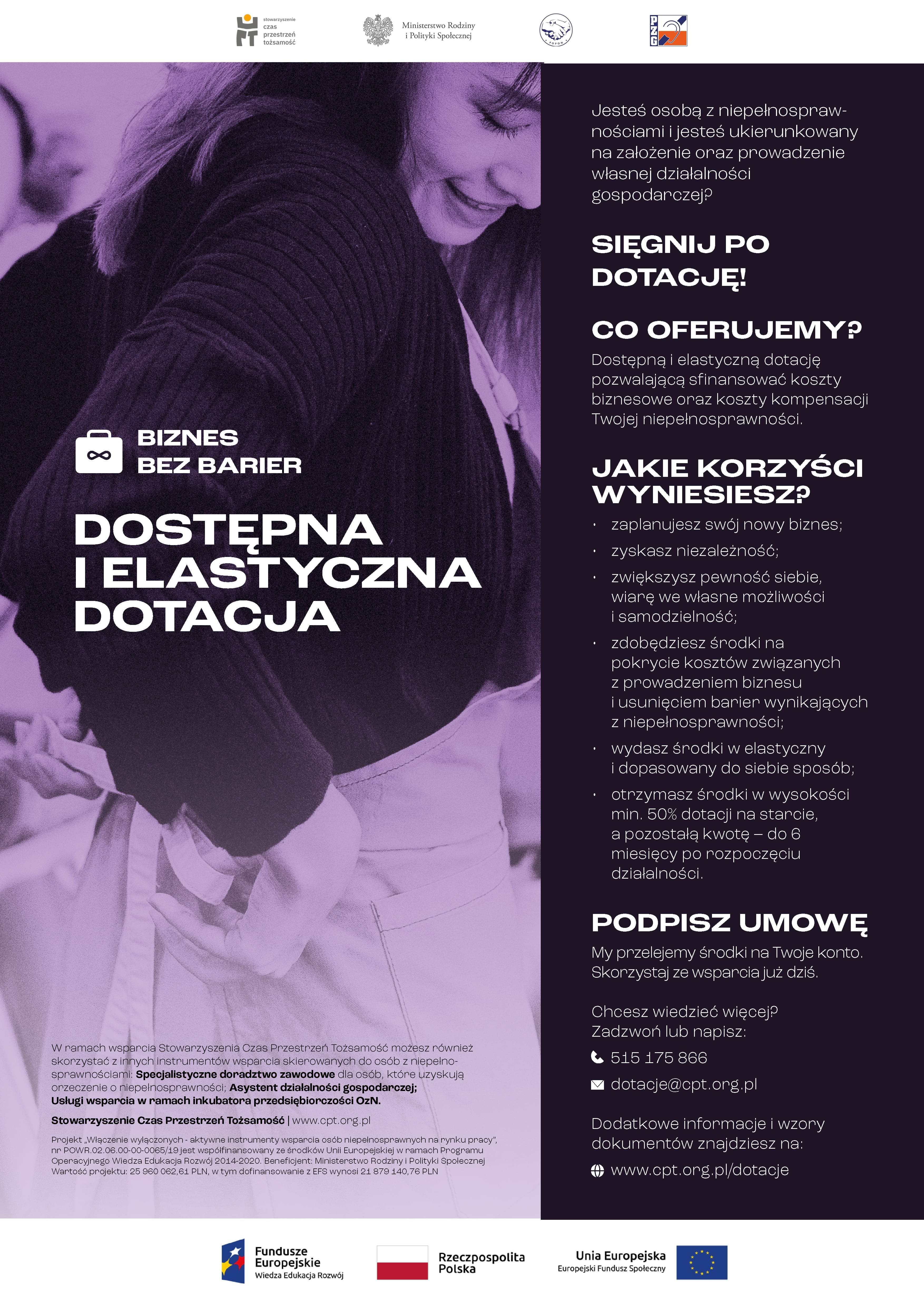 plakat dotacja