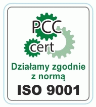 Działamy zgodnie z normą ISO 9001