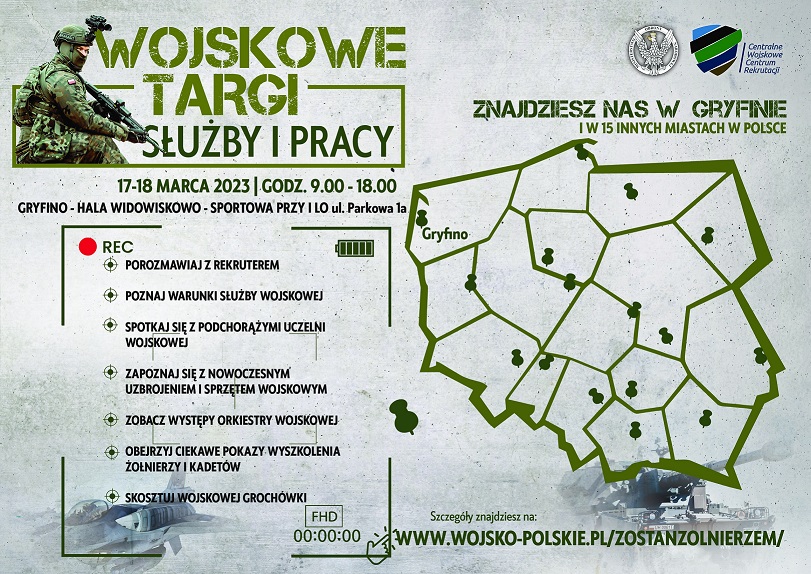 Plakat Wojskowych Targów