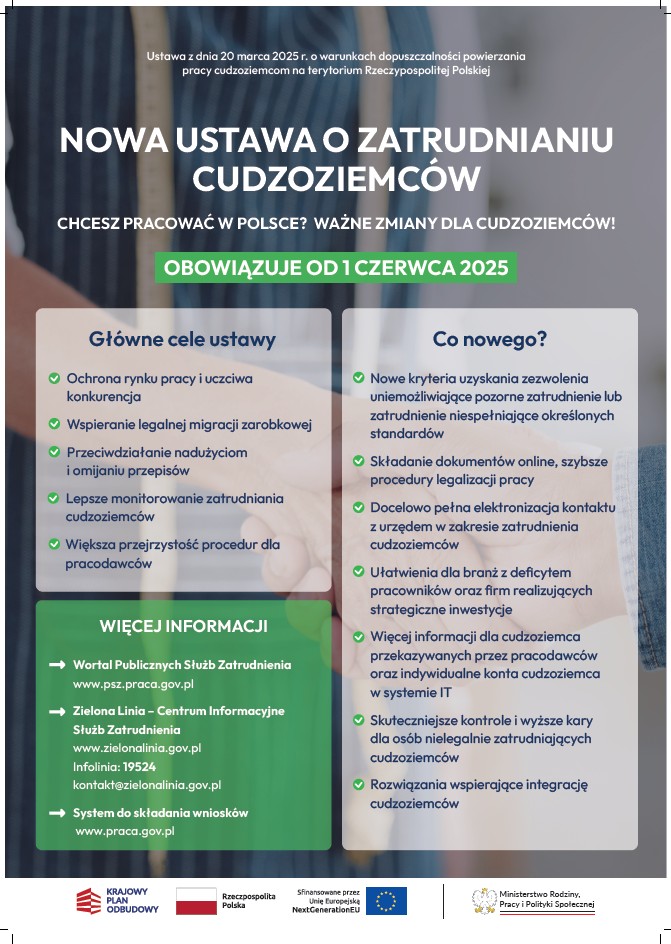 Zdjęcie artykułu Nowa ustawa o zatrudnianiu cudzoziemców